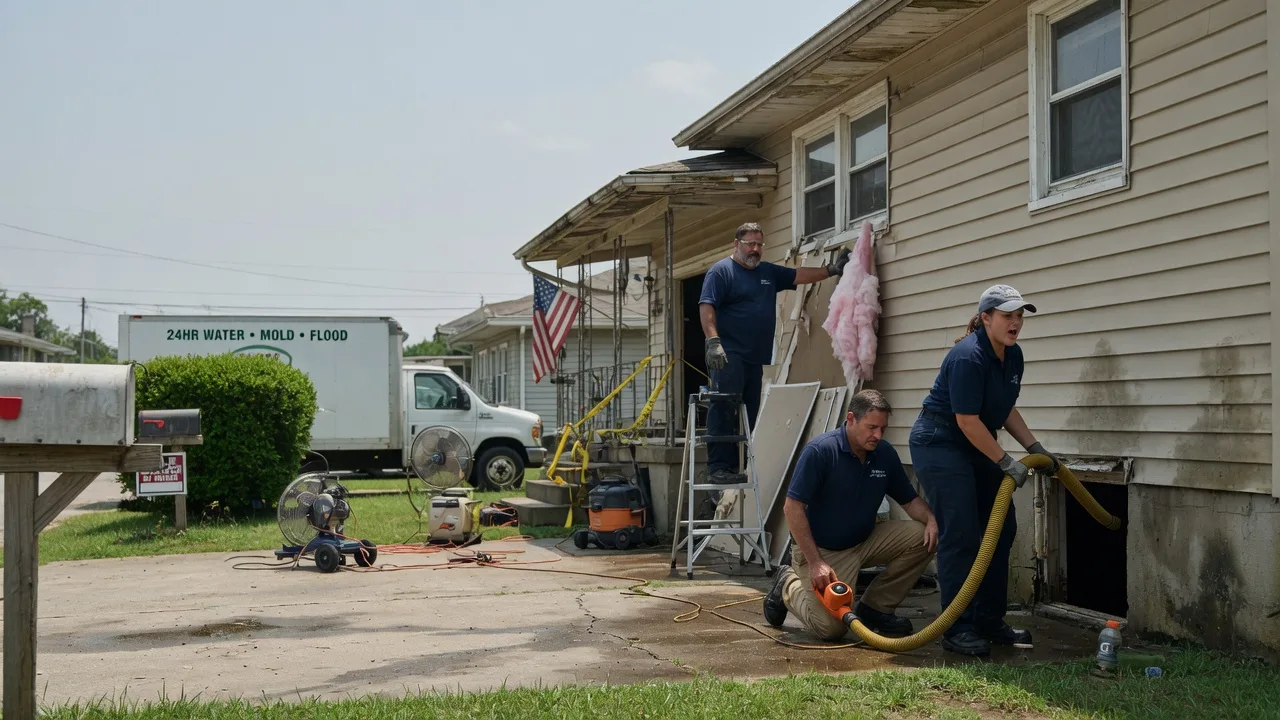 Water Damage Repair in Oliveburg, PA near me
